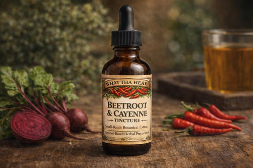 Beet Root & Cayenne Tincture | Botanical Energy Blend | 2 oz 4 oz