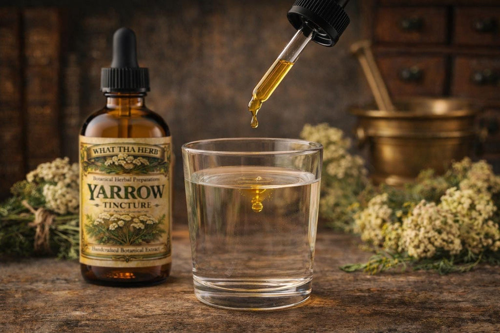 Yarrow Tincture | Alcohol-Based Botanical Extract | Small Batch Herbal Preparation