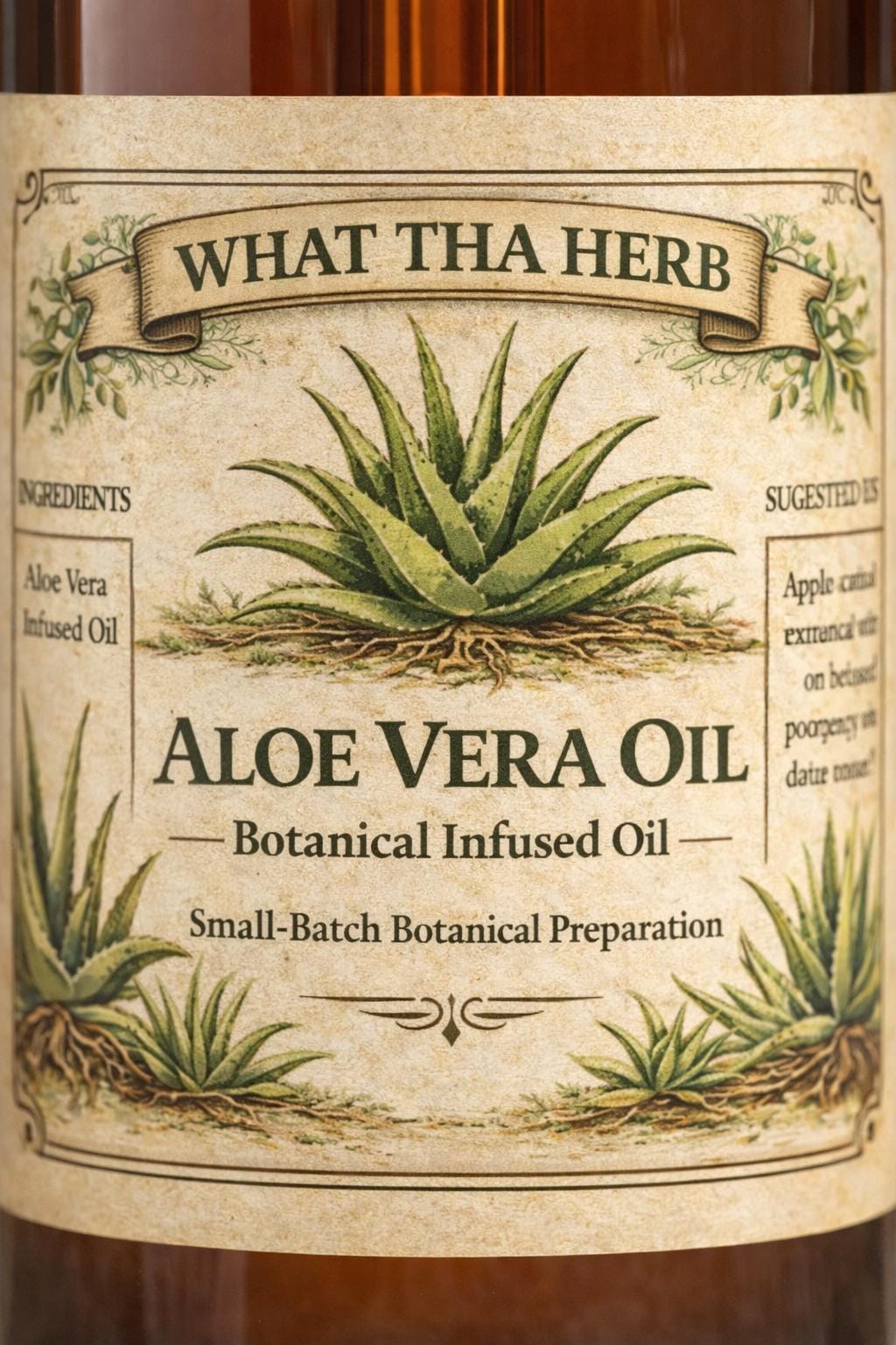 Aloe Vera Oil | Lightweight Botanical Oil for Skin & Hair
