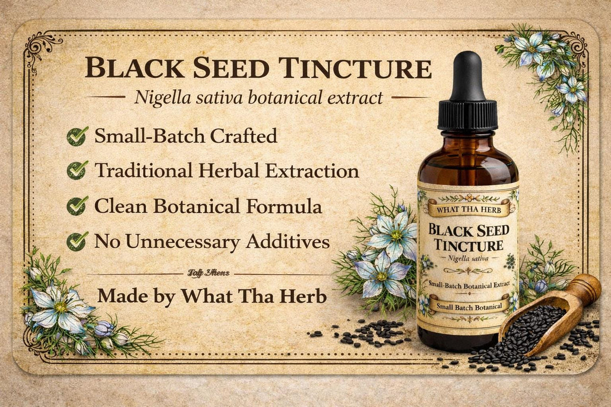 Black Seed Tincture | Nigella Sativa Herbal Extract (2 oz or 4 oz)