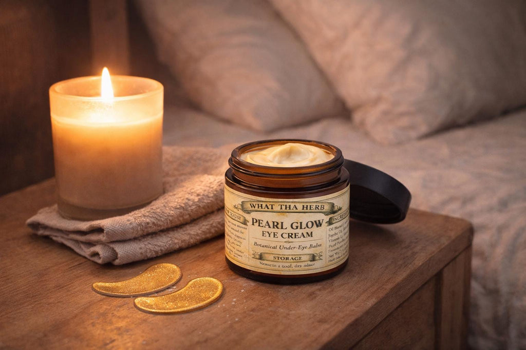 Pearl Glow Eye Cream – Natural Skincare | Frankincense Infused Under Eye Treatment