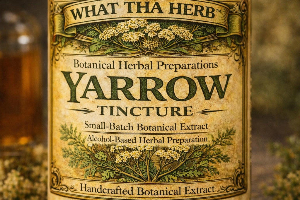 Yarrow Tincture | Alcohol-Based Botanical Extract | Small Batch Herbal Preparation