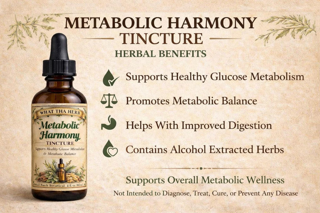 Metabolic Harmony Tincture | Botanical Herbal Blend