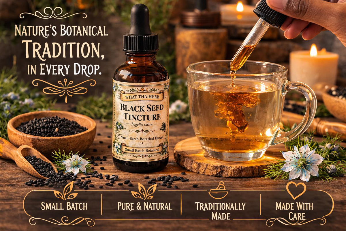 Black Seed Tincture | Nigella Sativa Herbal Extract (2 oz or 4 oz)