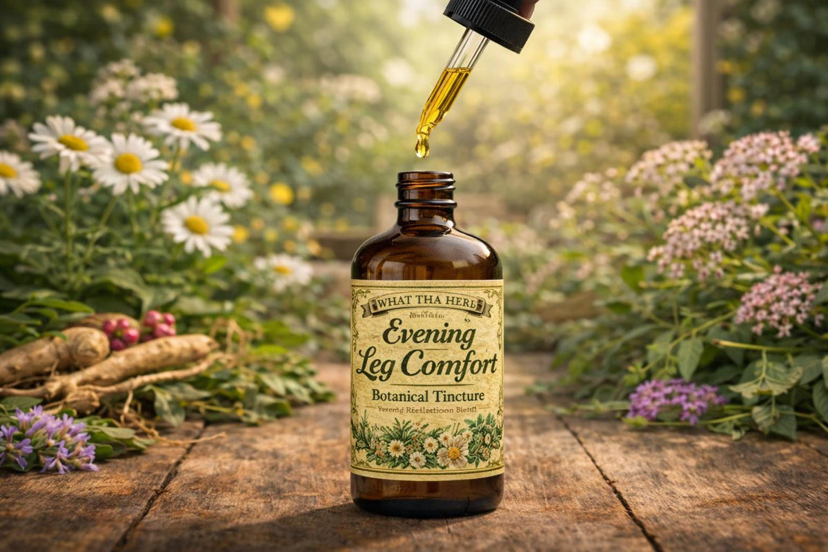 Evening Leg Comfort Tincture | Calming Herbal Blend for Relaxation & Bedtime Routine