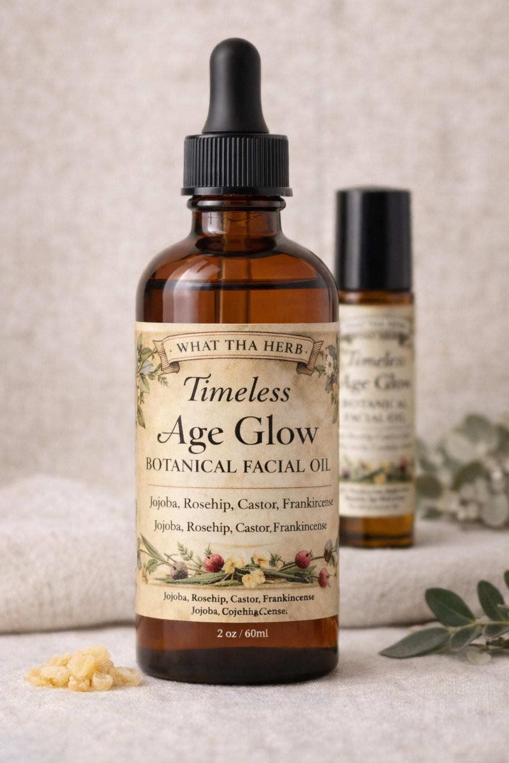 Timeless Age Glow Botanical Facial Oil | Jojoba Rosehip Blend