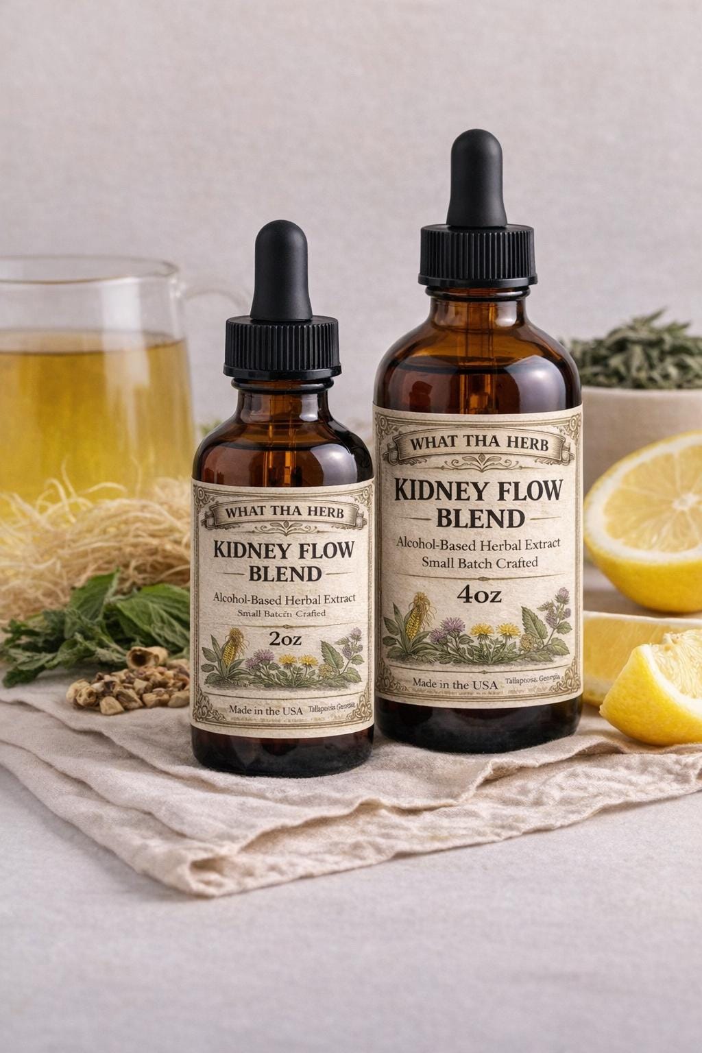 Kidney Flow Blend Herbal Tincture | Botanical Drops | Daily Herbal Routine