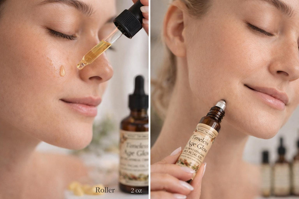 Timeless Age Glow Botanical Facial Oil | Jojoba Rosehip Blend