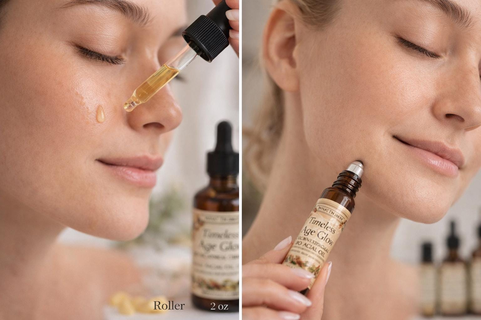 Timeless Age Glow Botanical Facial Oil | Jojoba Rosehip Blend