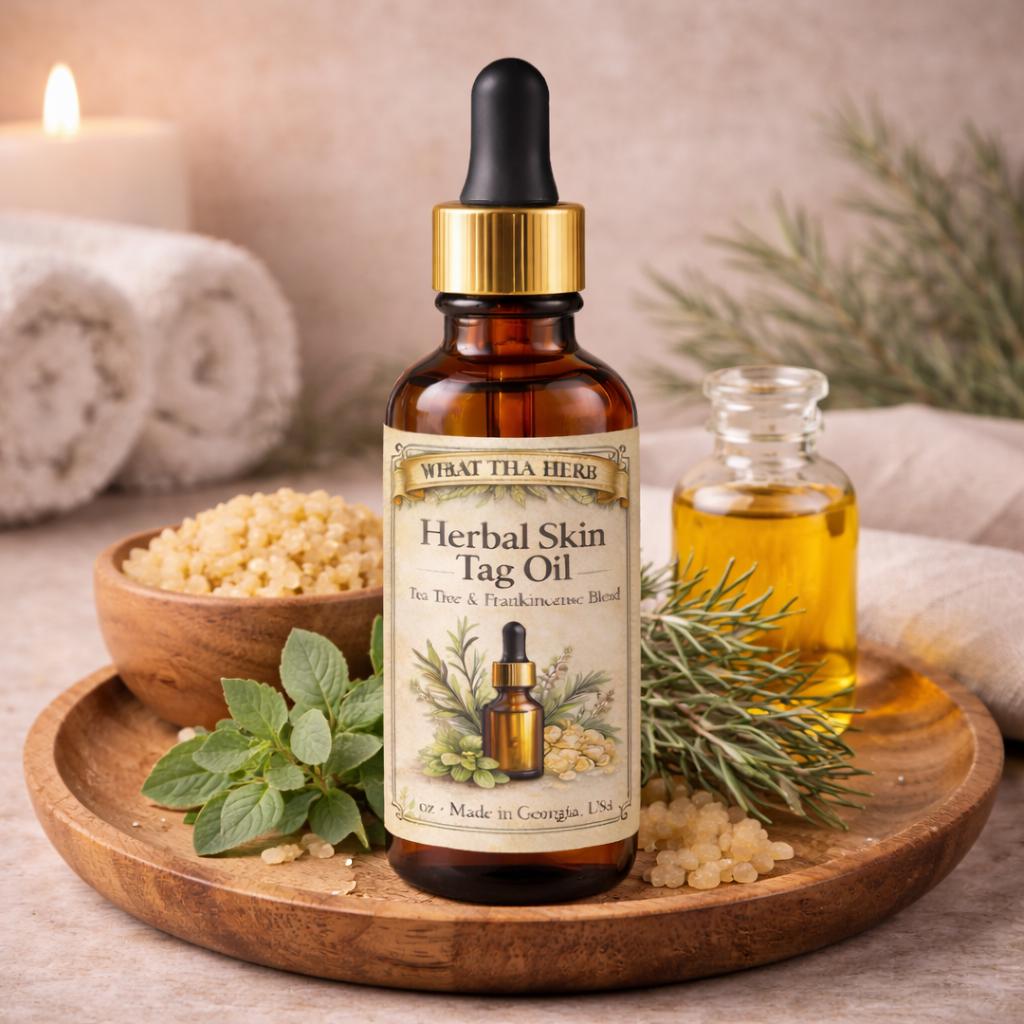 Herbal Skin Tag Oil | Tea Tree & Frankincense Blend