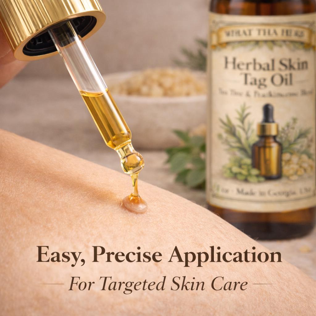 Herbal Skin Tag Oil | Tea Tree & Frankincense Blend