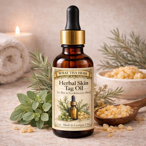 Herbal Skin Tag Oil | Tea Tree & Frankincense Blend