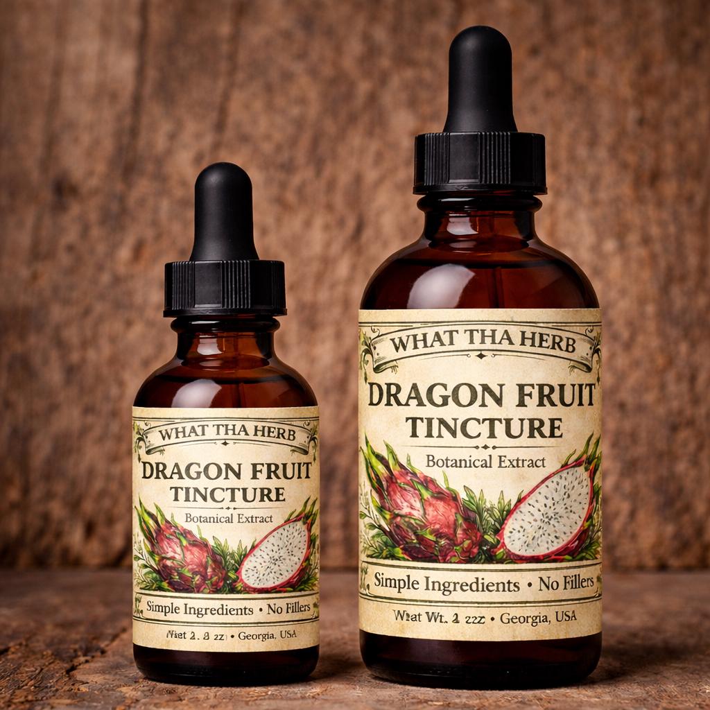 Dragonfruit Herbal Tincture: Antioxidant Skin & Energy Support
