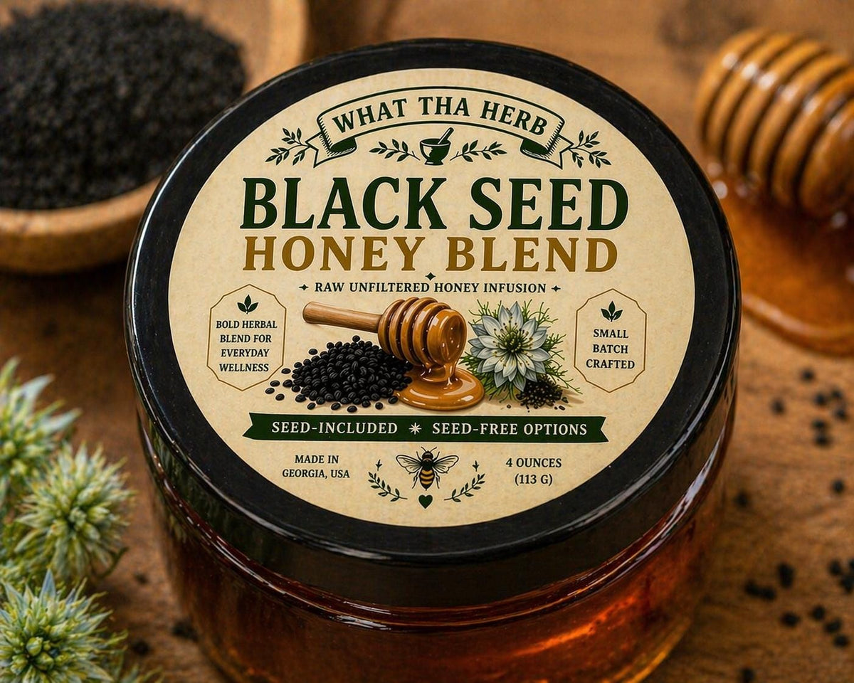 Black Seed Honey Blend | Raw Unfiltered Honey