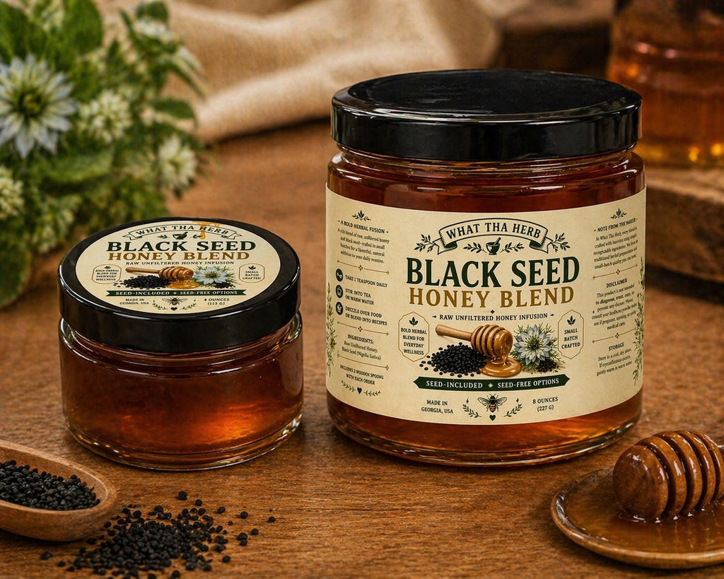 Black Seed Honey Blend | Raw Unfiltered Honey