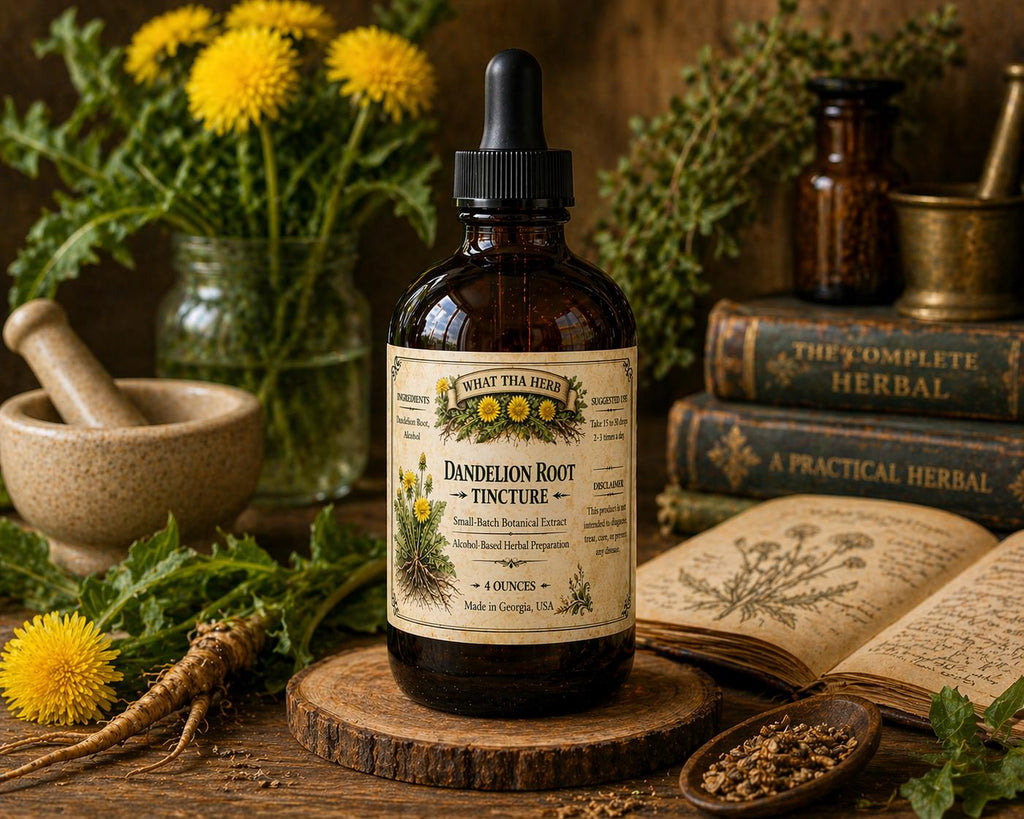 Dandelion Root Tincture | Wildcrafted Herbal Extract | Small Batch