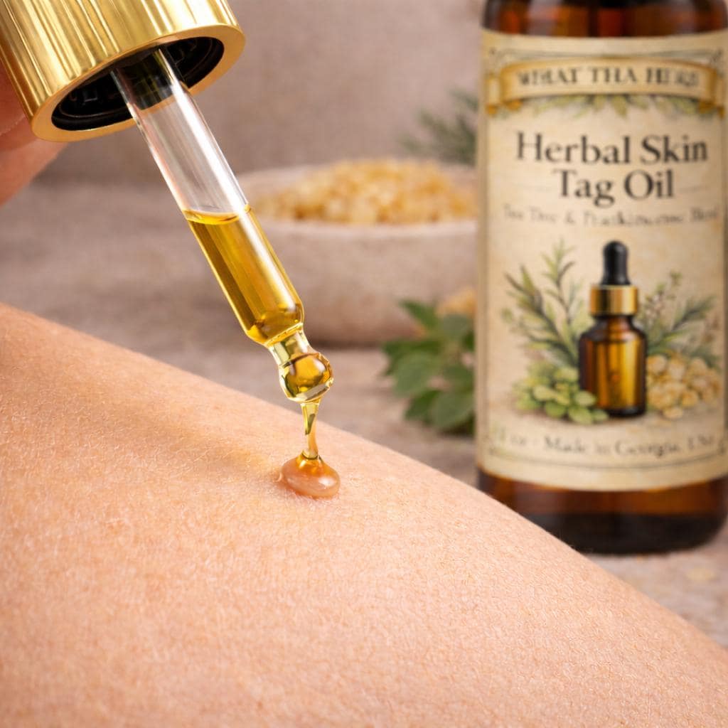 Herbal Skin Tag Oil | Tea Tree & Frankincense Blend