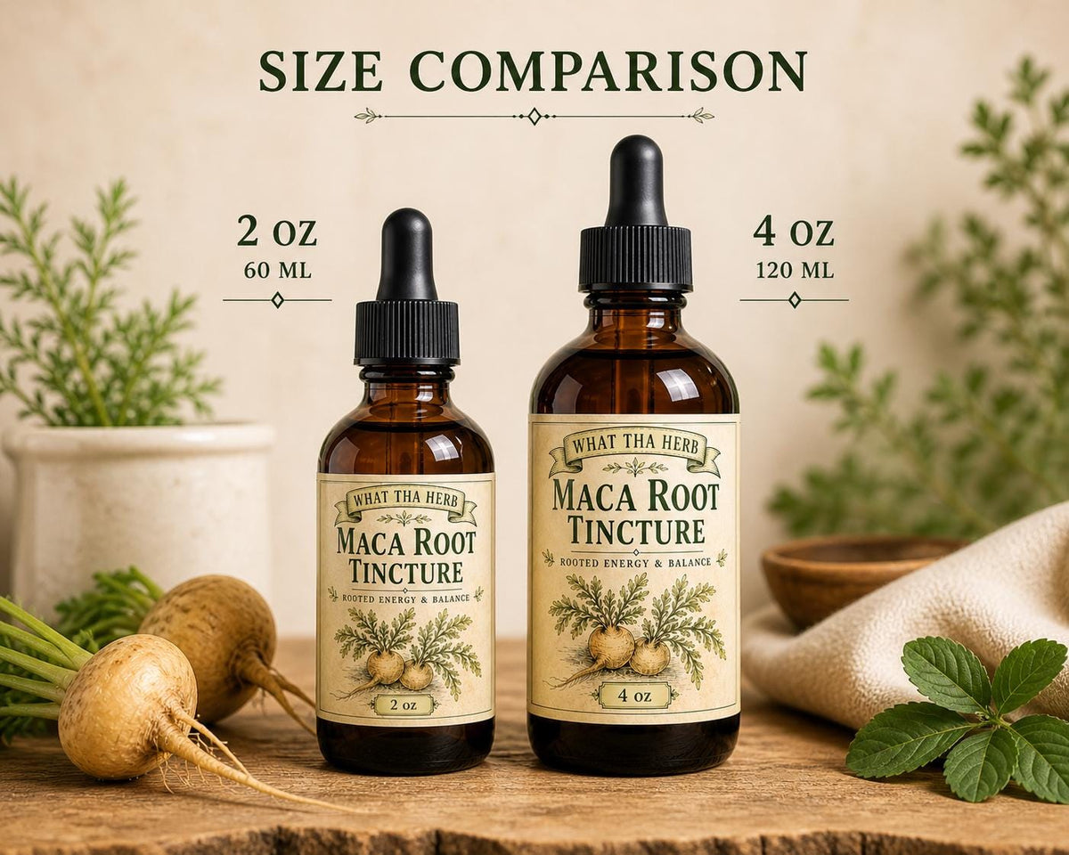 Maca Root Tincture for Energy, Stamina & Balance | Herbal Extract Drops | Adaptogen Support |