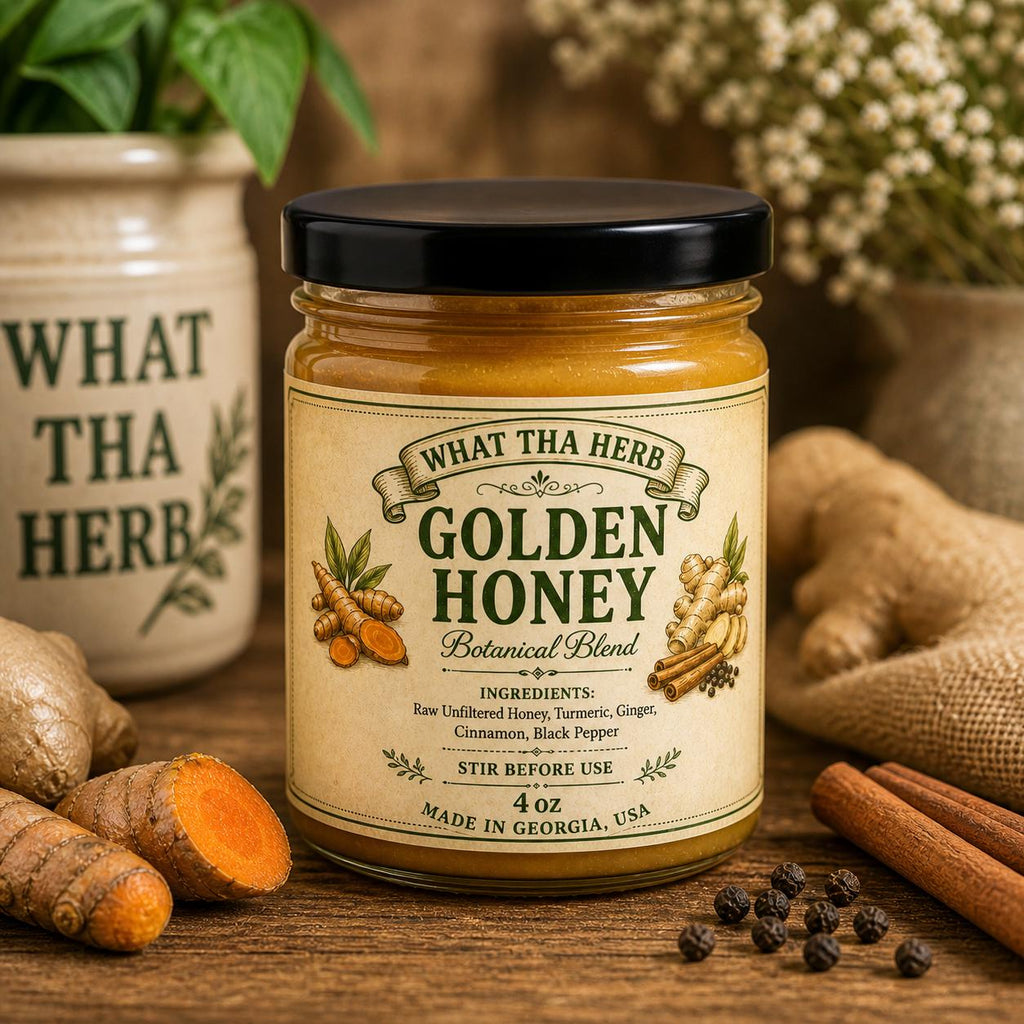 Golden Honey Blend | Turmeric Ginger Ceylon Cinnamon Warming Botanical Infusion