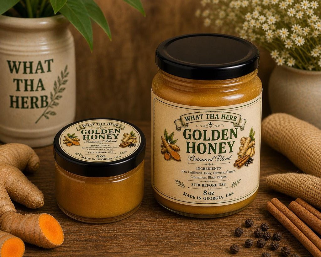 Golden Honey Blend | Turmeric Ginger Ceylon Cinnamon Warming Botanical Infusion