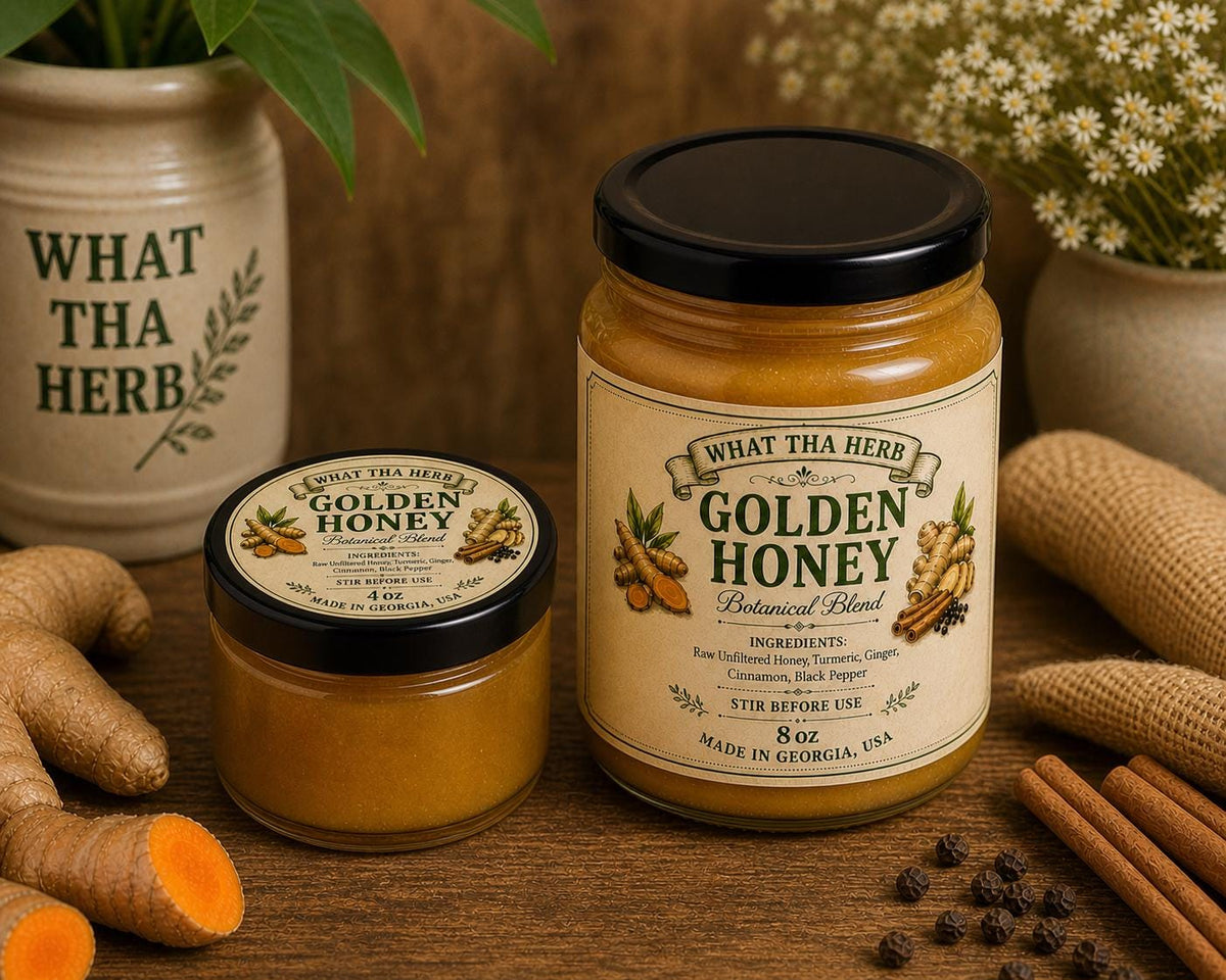 Golden Honey Blend | Turmeric Ginger Ceylon Cinnamon Warming Botanical Infusion