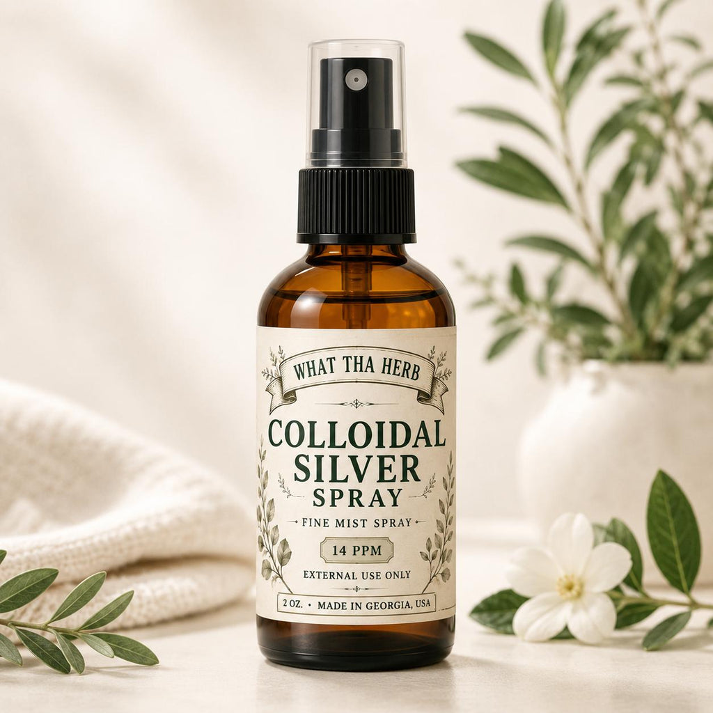Colloidal Silver Spray | Fine Mist, 14 PPM, External Use (1 oz & 2 oz)