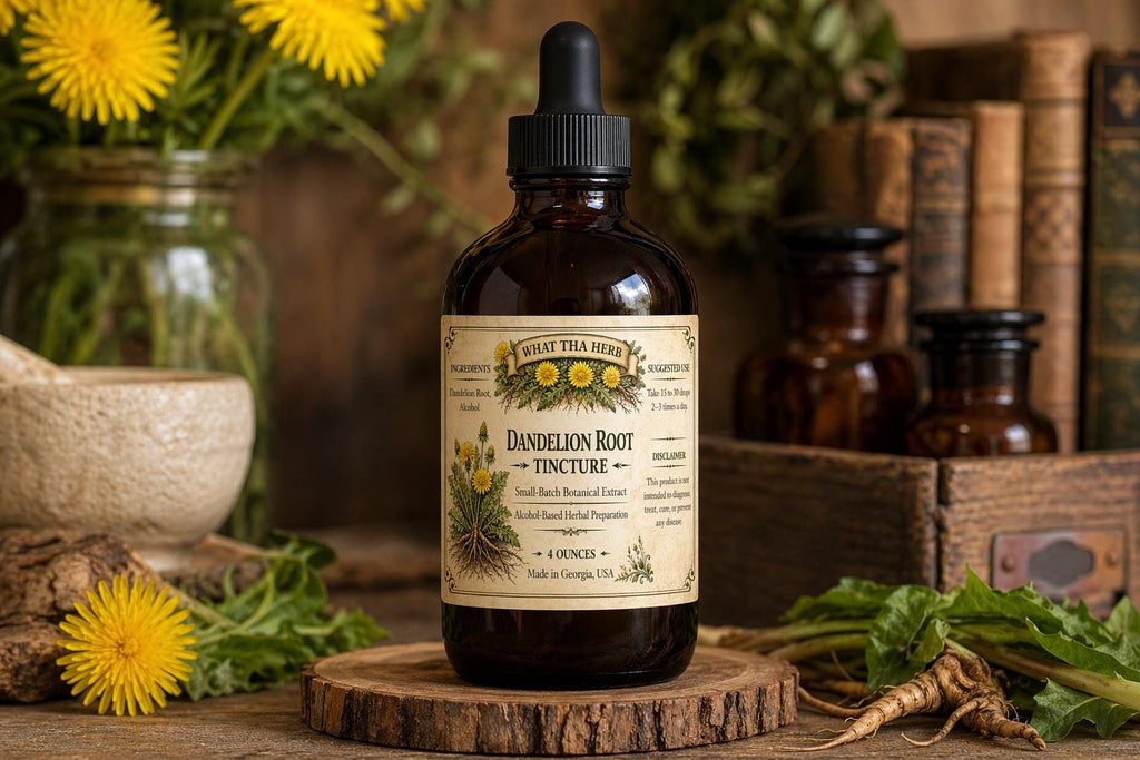 Dandelion Root Tincture | Wildcrafted Herbal Extract | Small Batch