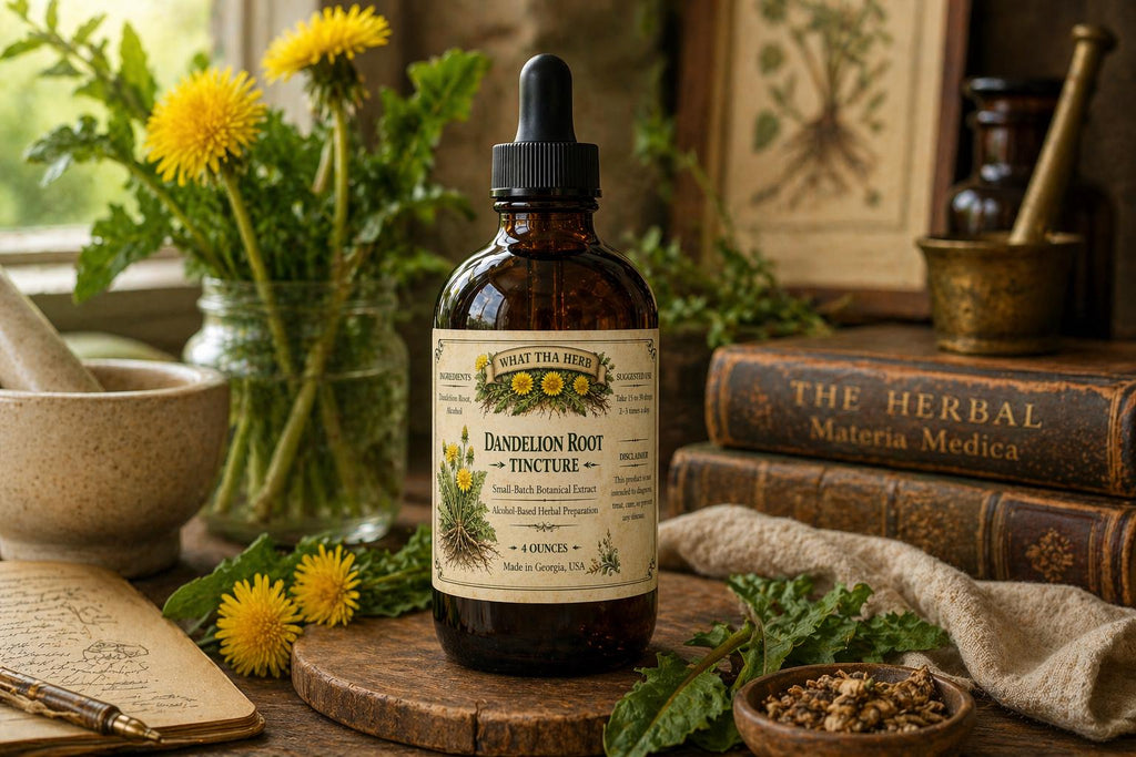 Dandelion Root Tincture | Wildcrafted Herbal Extract | Small Batch