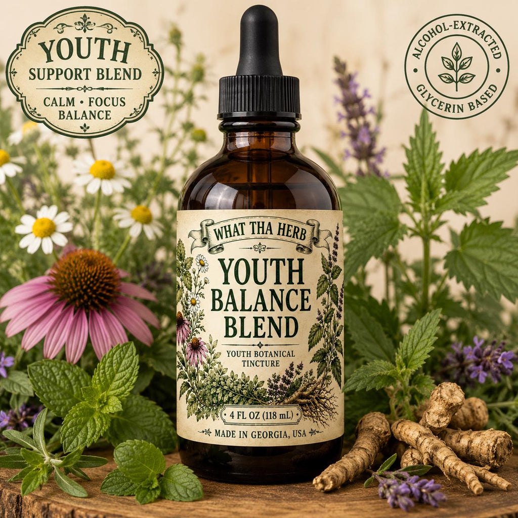 Youth Balance Tincture - Botanical Glycerite for Kids