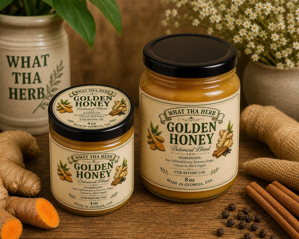 Golden Honey Blend | Turmeric Ginger Ceylon Cinnamon Warming Botanical Infusion
