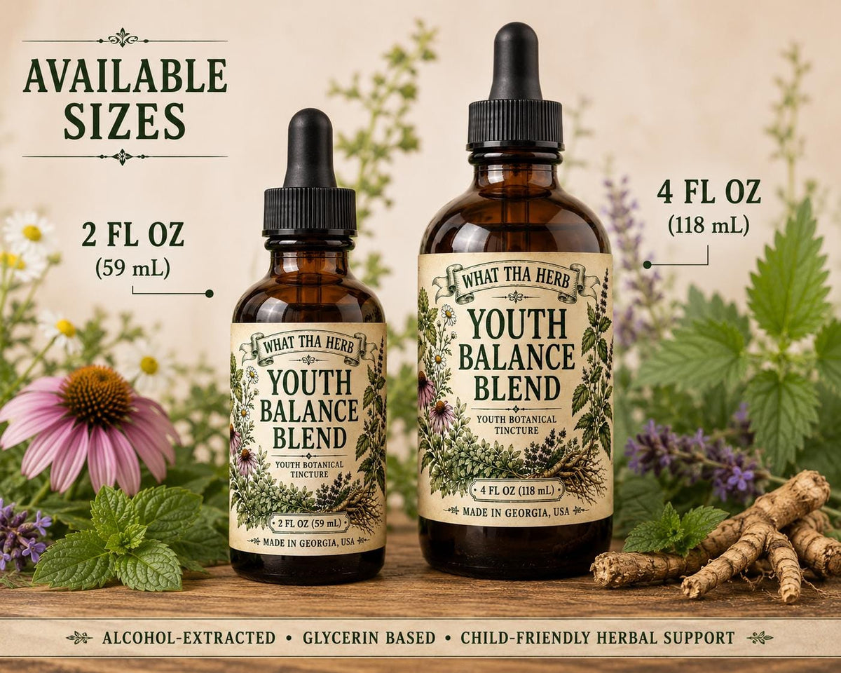 Youth Balance Tincture - Botanical Glycerite for Kids