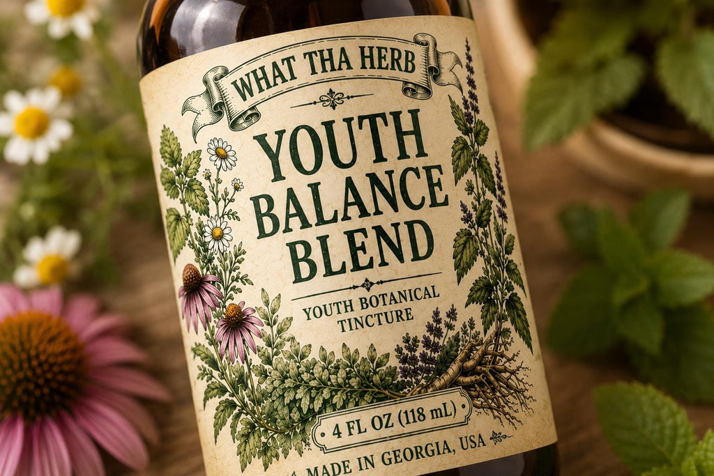 Youth Balance Tincture - Botanical Glycerite for Kids