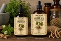 Golden Seal Root Tincture – Herbal Extract | Amber Glass Dropper Bottle