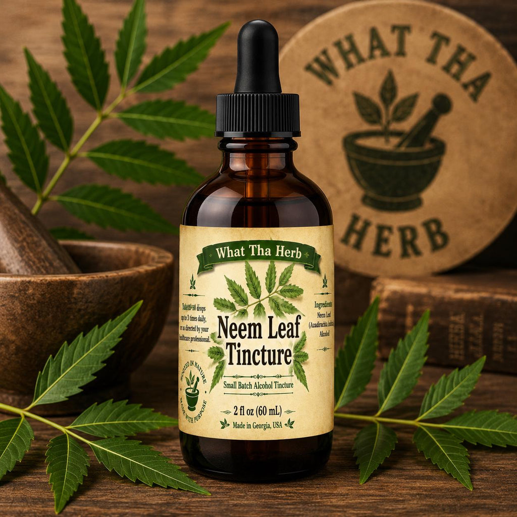 Neem Leaf Tincture | Alcohol Herbal Extract