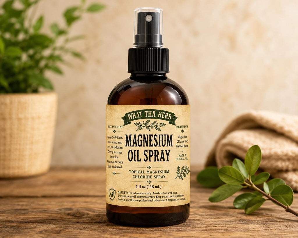 Magnesium Oil Spray | Topical Magnesium Chloride Spray | 2 oz or 4 oz