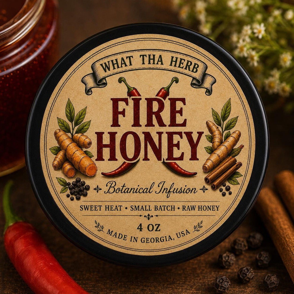 Fire Honey Blend | Raw Honey Turmeric Ginger Cayenne Ceylon Cinnamon