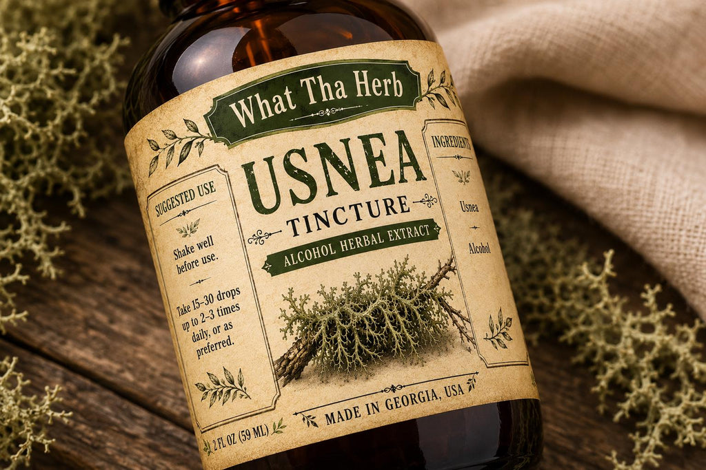 Usnea Tincture | Wildcrafted Usnea Extract | Traditional Immune & Respiratory Support