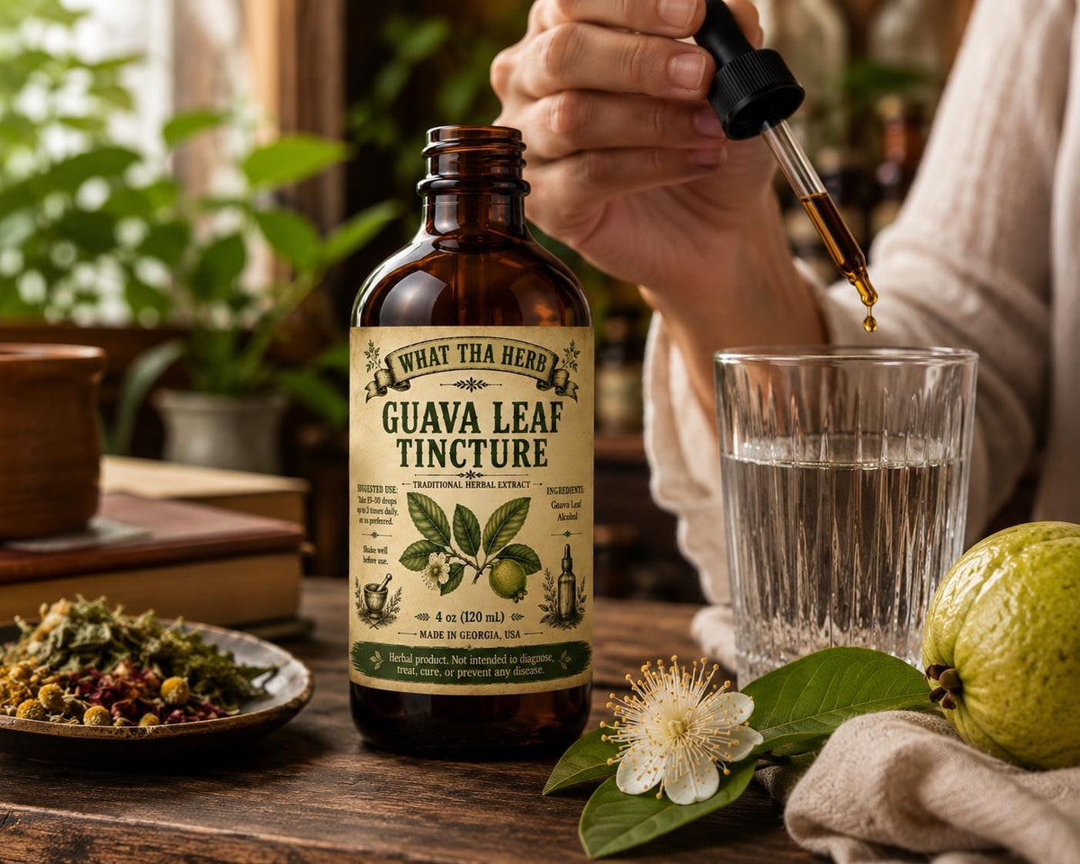 Guava Leaf Tincture | Herbal Extract | Digestive & Immune Support