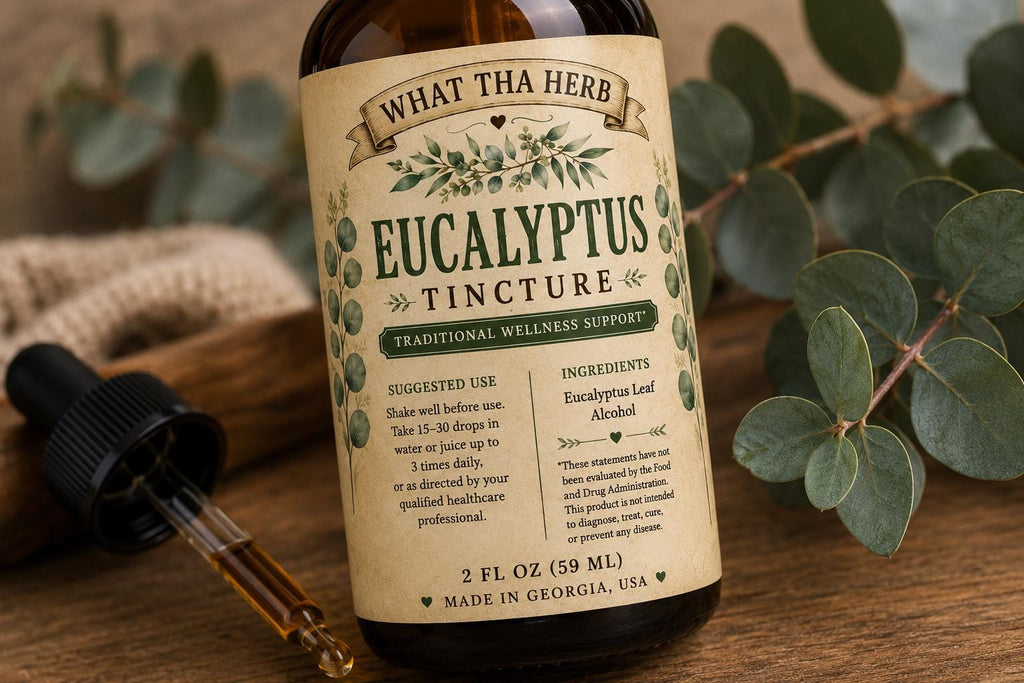 Eucalyptus Tincture | Organic Eucalyptus Leaf Extract | Traditional Respiratory & Seasonal Wellness Support