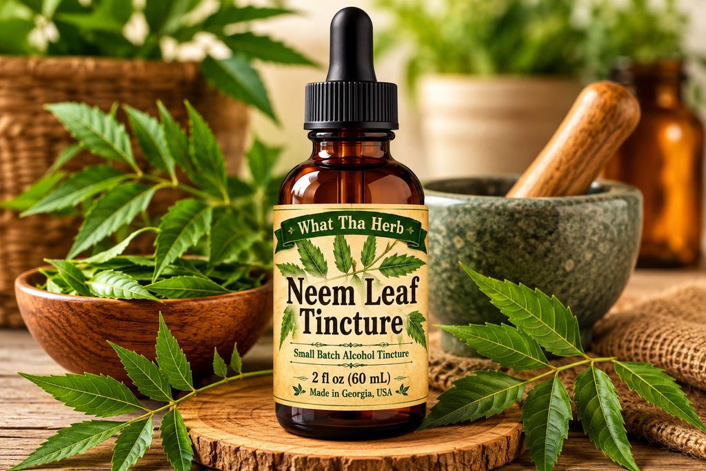 Neem Leaf Tincture | Alcohol Herbal Extract