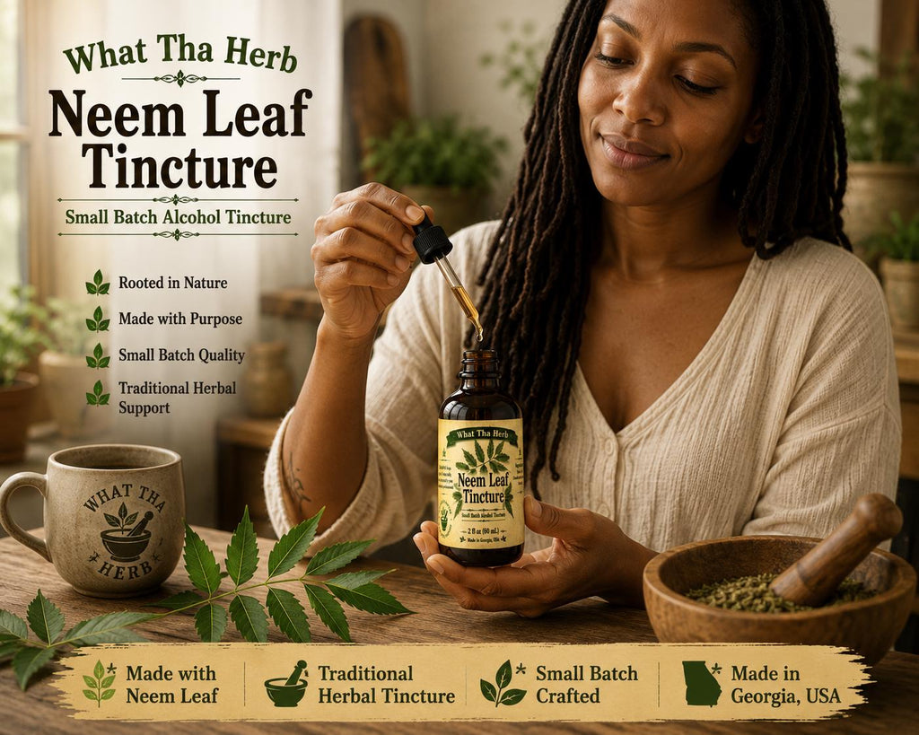 Neem Leaf Tincture | Alcohol Herbal Extract