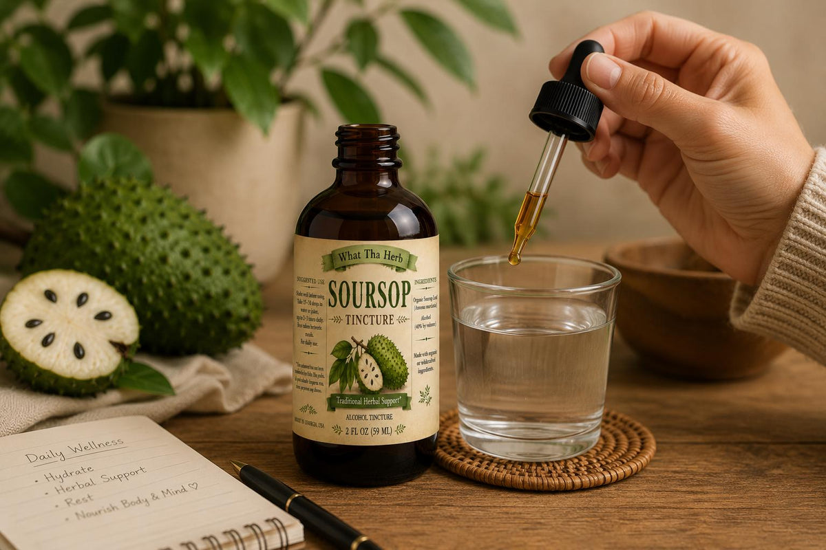 Soursop Tincture: Graviola Herbal Extract for Immune Support