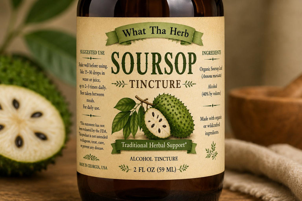 Soursop Tincture: Graviola Herbal Extract for Immune Support
