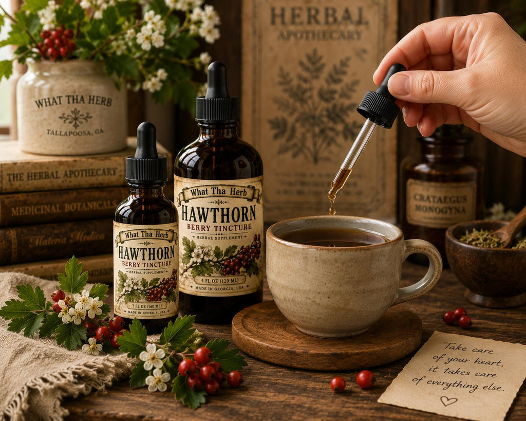 Hawthorn Berry Tincture | Organic Hawthorn Extract | Traditional Herbal Wellness Support