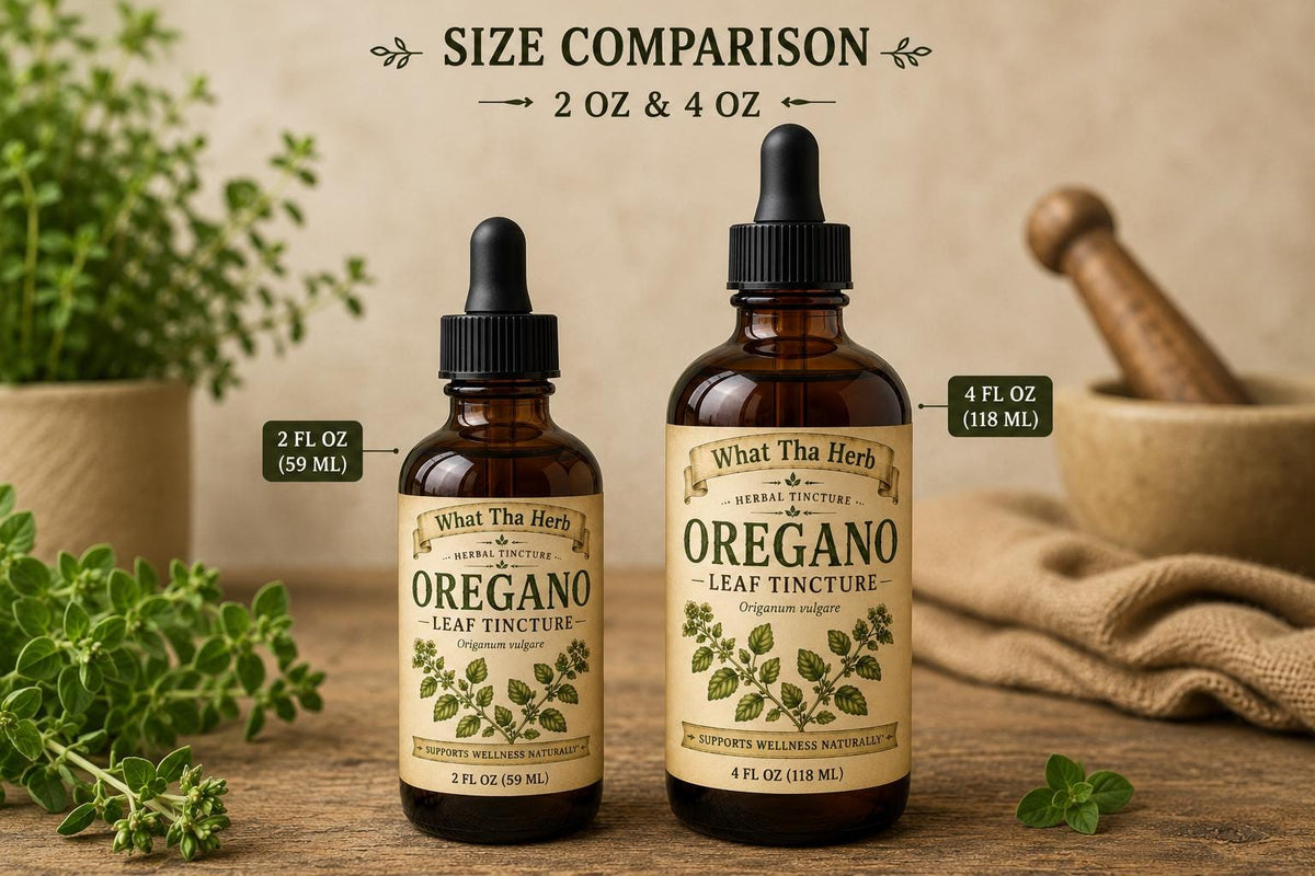 Oregano Leaf Tincture | Herbal Extract | Small-Batch Botanical