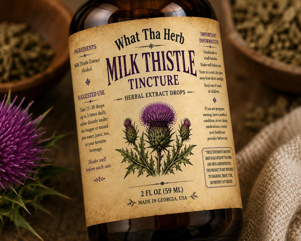 Milk Thistle Tincture | Herbal Extract Drops