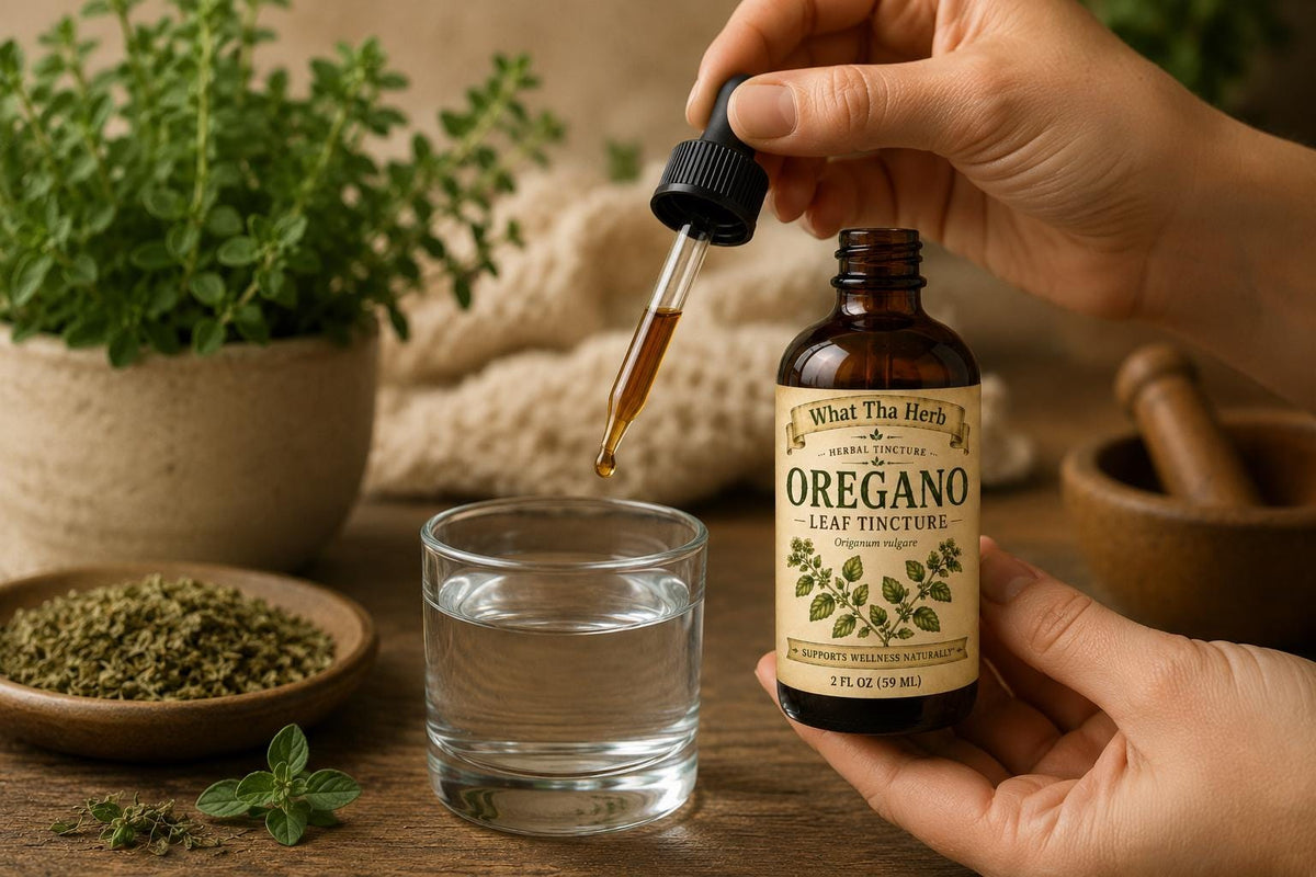 Oregano Leaf Tincture | Herbal Extract | Small-Batch Botanical