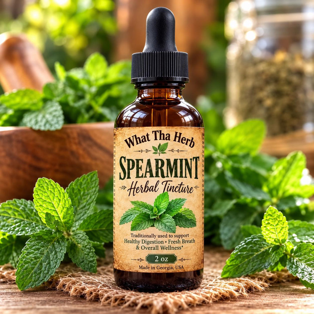 Spearmint Herbal Tincture | Handcrafted Herbal Extract