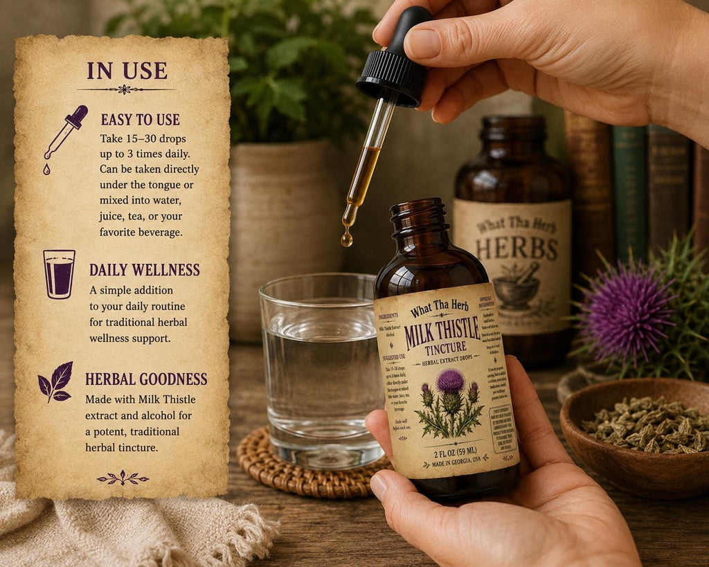 Milk Thistle Tincture | Herbal Extract Drops