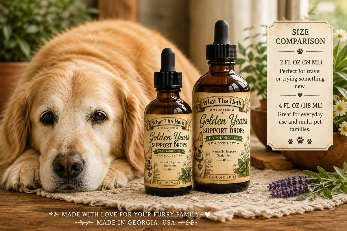 Golden Years Support Drops for Dogs & Cats